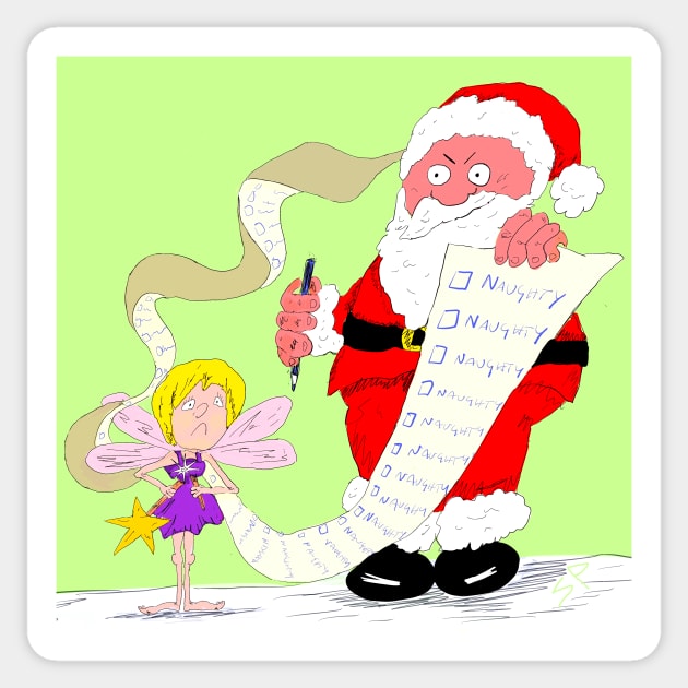 Naughty List Sticker by saraperry